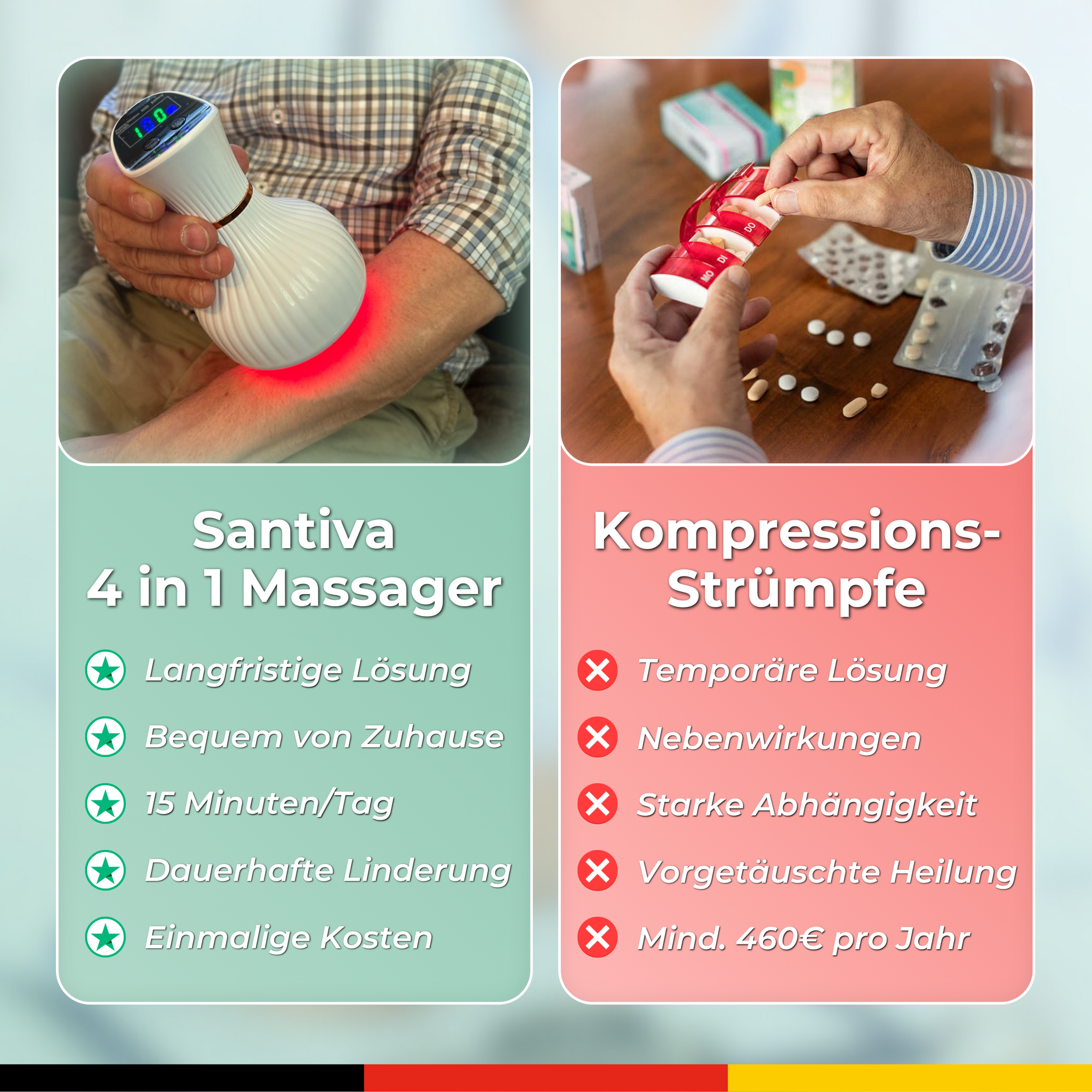 SanVio - 4 in 1 Massager