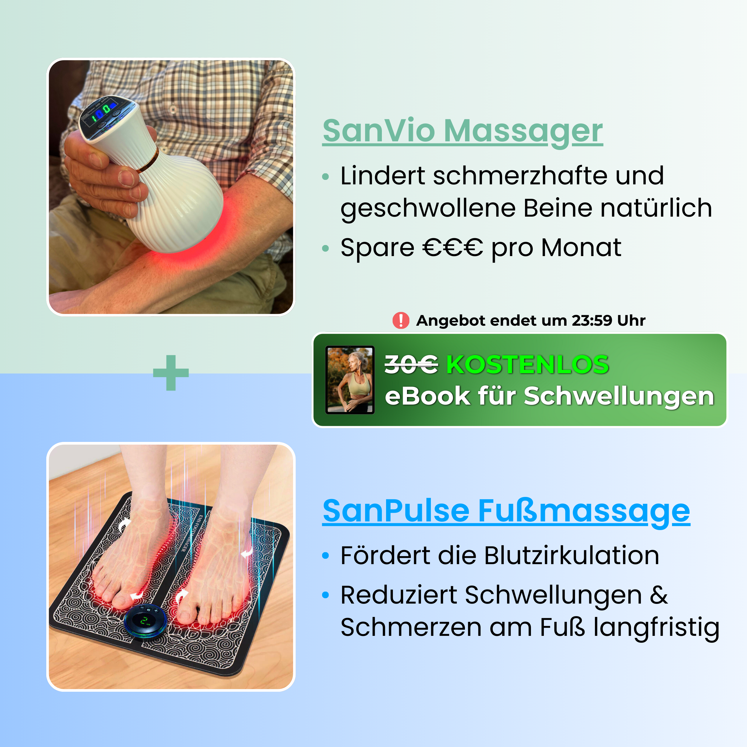 SanVio - 4 in 1 Massager