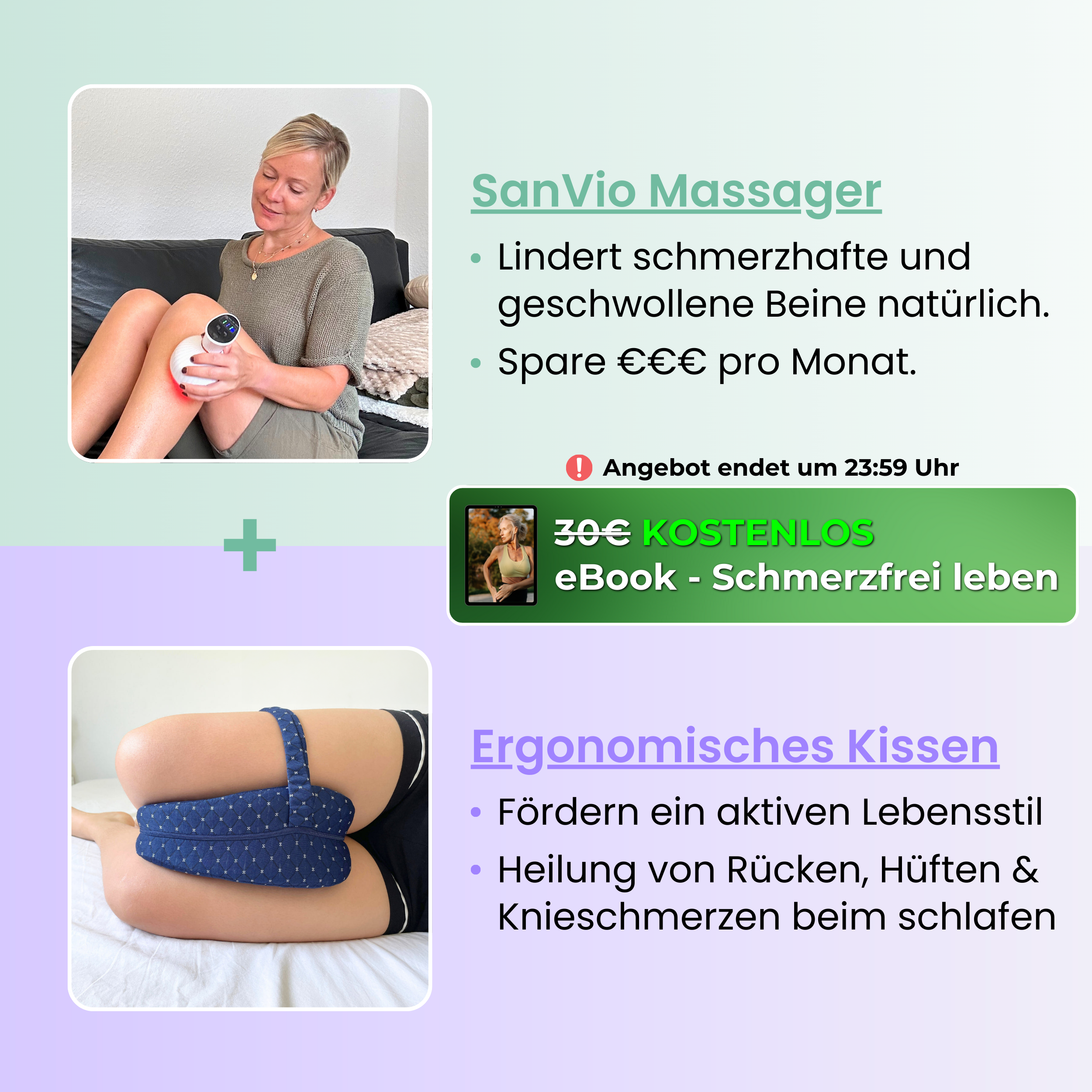 SanVio - 4 in 1 Massager
